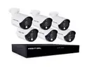 NIGHT OWL C5X1L-86 8 CHANNEL 1TB DVR SYSTEM WITH 6 CAMERAS