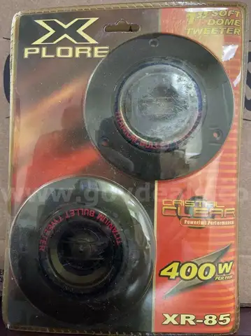 LOT OF 10 - TWEETERS Xplore XR85 1 inch Soft Dome Tweeter Pair 400 Watts