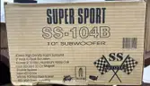 LOT OF 8 - Autotek SS104-B 10 Inch Car Woofer 400 Watts