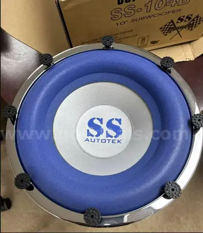 LOT OF 8 - Autotek SS104-B 10 Inch Car Woofer 400 Watts