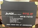 LOT OF 10 - DHD NTX-7410 10&#x201D; Woofer DVC 800 Watts Max Red Color Car Subwoofer