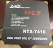LOT OF 10 - DHD NTX-7410 10&#x201D; Woofer DVC 800 Watts Max Red Color Car Subwoofer