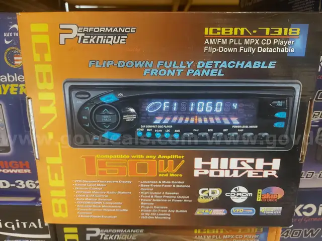 Performance Teknique ICBM-7318 Car CD Player