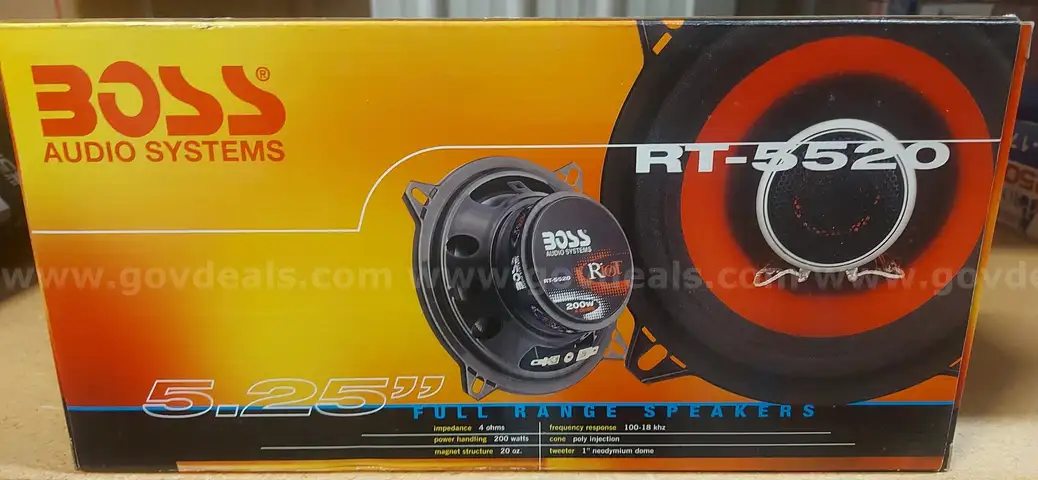 Boss RT-5520 5.25 inch Car Speaker Pair