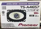 Pioneer TS-A4657 2-Way 4in. x 6in. Car Audio Speakers Pair 100 Watts 4x6&#x22;