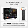 VIZIO 40-inch Full HD 1080p Smart TV with DTS Virtual X