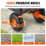 VEVOR 400lbs Steel Garden Dump Cart Heavy Duty Garden