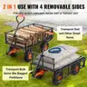 VEVOR 400lbs Steel Garden Dump Cart Heavy Duty Garden