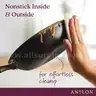 Anolon Advanced Home Hard Anodized Nonstick Pan Stir Fry
