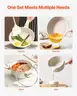 VEVOR 19 Piece Pots and Pans Set Nonstick, Granite Cookware