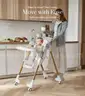 Convertible High Chairs for Babies and Toddlers, Height