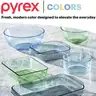 Pyrex Colors Tinted 6-PC Full Set Small/Medium/Large Glass
