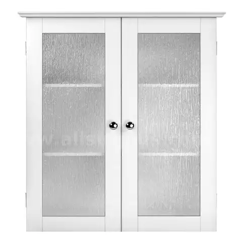 Teamson Home Connor 22.24&#x22; x 25.0&#x22; Removable Wall Cabinet, White