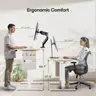 Marsail Electric Adjustable Height Standing Desk