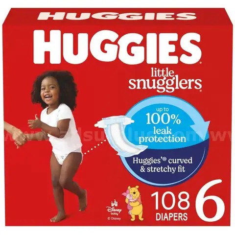 Huggies Size 6 Diapers Little Snugglers Baby Diapers Size
