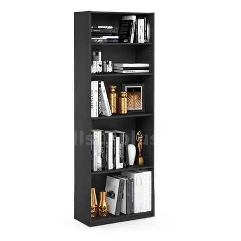 FURINNO JAYA Simply Home 5-Shelf Bookcase 5-Tier