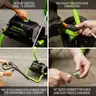 Greenworks 2000 PSI (13 Amp) Electric Pressure Washer (Wheels For Transport / 20 FT Hose / 35 FT Power Cord)