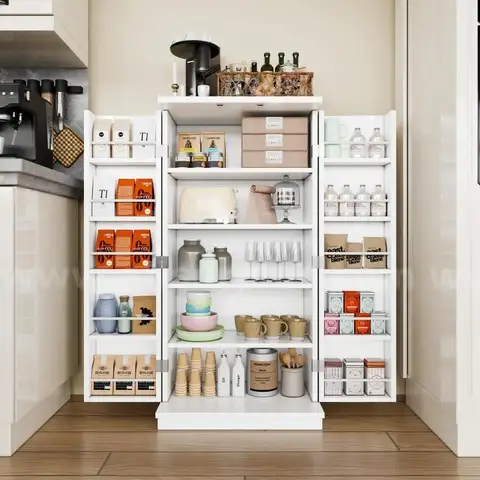 Shintenchi Kitchen Pantry Cabinet5 - Layer Storage