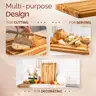 Yes4All Durable Teak Cutting Boards for Kitchen16.5&#x27;&#x27;L x