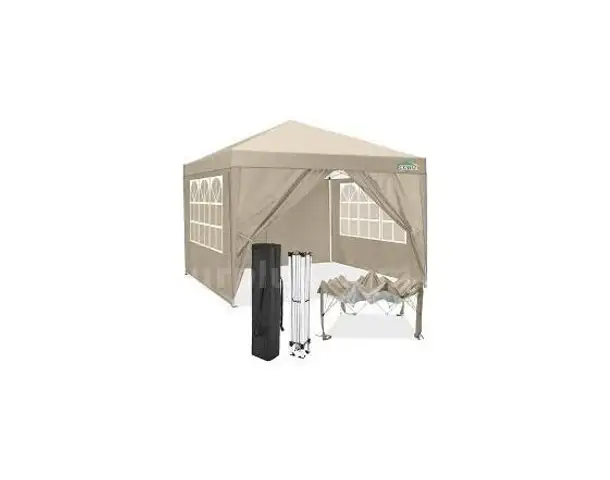 COBIZI 10x10 Heavy Duty Pop up Canopy with 4 Removable