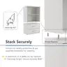 HOMES INSIDE OUT Apexa 6 Cube Storage Organizer Shelves