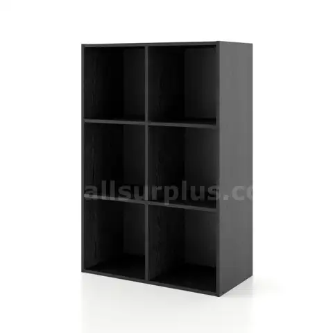 HOMES INSIDE OUT Apexa 6 Cube Storage Organizer Shelves