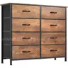 YITAHOME 8 Drawers Fabric Dresser Furniture Storage Tower