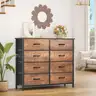 YITAHOME 8 Drawers Fabric Dresser Furniture Storage Tower
