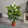 Nearly Natural 42 Spathiphyllum Artificial (Real Touch)