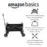 Amazon Basics Collapsible Folding Heavy Duty Utility Wagon