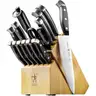 HENCKELS Premium Quality 15-Piece Knife Set with Block Razor-Sharp German Engineered Knife Informed by over 100 Years