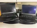 lot of Panasonic Toughbooks and Adapters