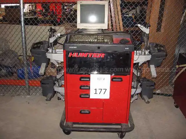 Hunter Alignment Machine | GovDeals