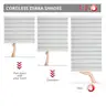 ShadesU Cordless Zebra Blinds for Windows Light Filtering