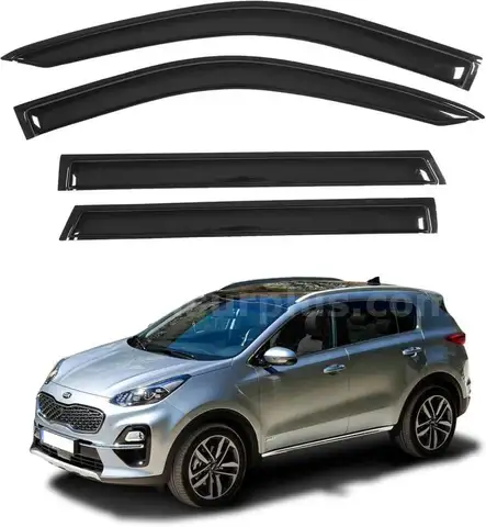KELCSEECS Window Visors Rain Guards Compatible with Honda