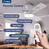 Amico 42 Inch Low Profile Ceiling Fans with Lights