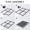 Vehowy 3&#x22; Low Profile Full Size Box Spring