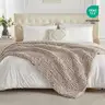 Carriediosa Chunky Knit Throw Blanket 60&#x22; X 80&#x22; Twin 100
