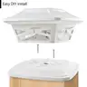 Davinci Lighting Flexfit Solar Outdoor Post Cap Lights