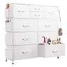 WLIVE White Dresser for Bedroom with 10 Drawers Chest
