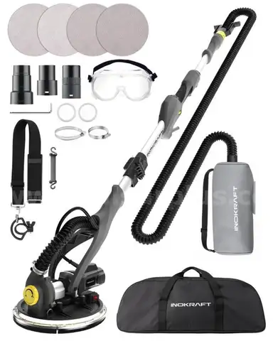 Drywall Sander 820W Powerful Drywall Sander with Vacuum