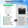 25W Solar Powered Exhaust Fan Kit with 12000mAh Lithium Battery