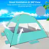 Gorich Beach Tent Sun Shelter for 3/4-5/6-7/8-10 Person