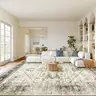 AMADA HOMEFURNISHING 8ft x 10ft Low-Profile Large Area Rug