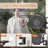 NEOTEC Retractable Garden Hose Reel 5/8 inch x 90ft - Wall
