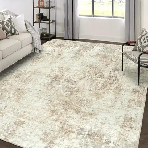 8ft x 10ft Large Soft Washable Modern Area Rug