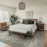Bavni 8ft x 10ft Machine Washable Area Rug