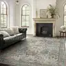 Bavni 8ft x 10ft Machine Washable Area Rug