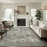 Bavni 8ft x 10ft Machine Washable Area Rug