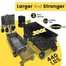 Sekey 48&#x27;&#x27;L Collapsible Foldable Extended Wagon with 440lbs